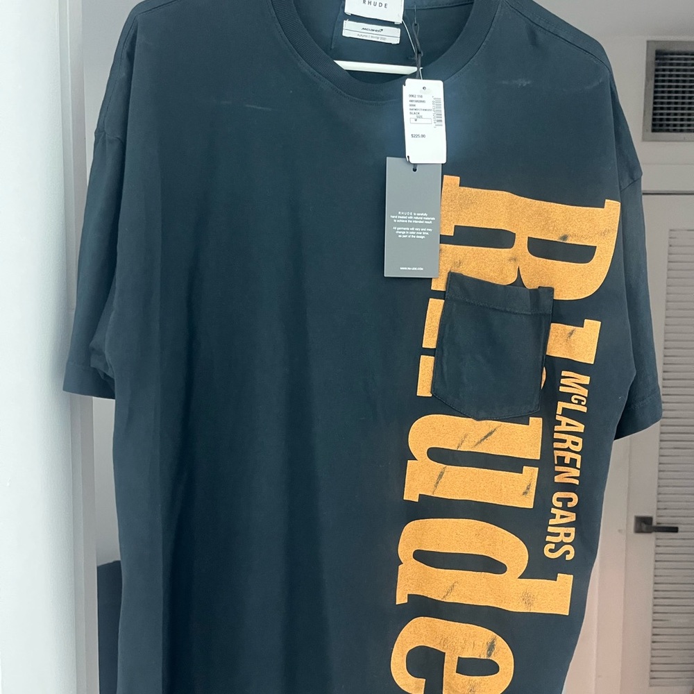 Rhude Mclaren Pocket T Shirt